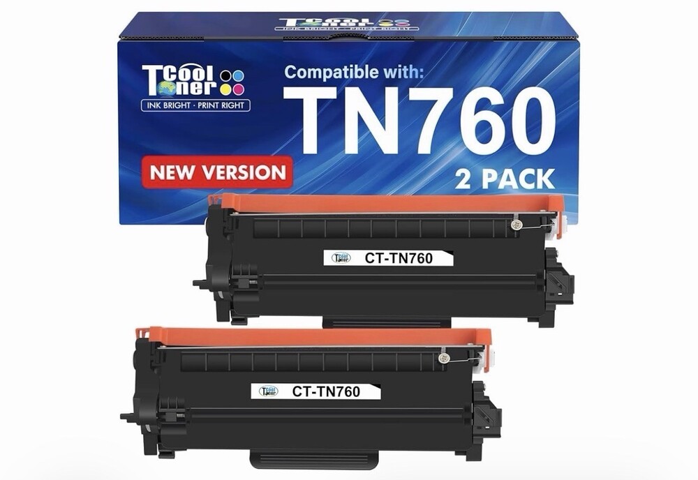 TN760 Toner for Brother Printer TN730: Compatible for Brother TN 760 TN-760 730